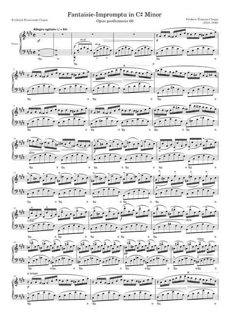 FANTASIE IMPROMPTU SHEET MUSIC PDF