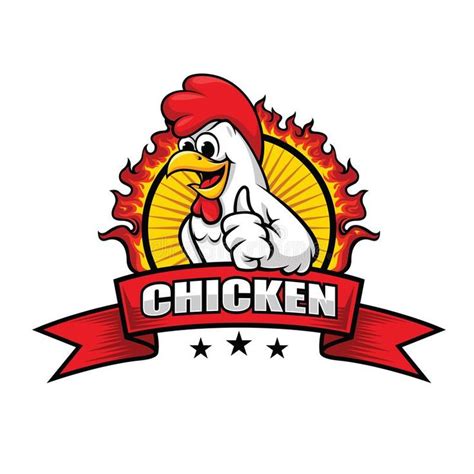 Chicken Mascot logo Inspiration vector. Chicken Mascot For Restaurant ...