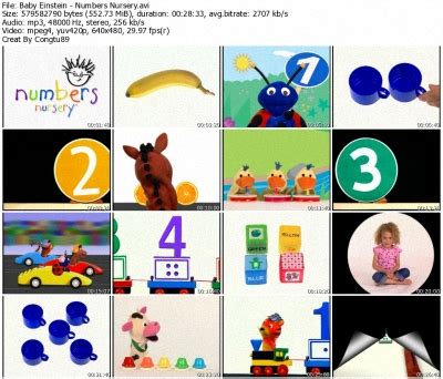 Baby Einstein - Numbers Nursery - DVDrip XVID