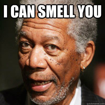 i can smell you - How I currently picture Morgan Freeman. - quickmeme