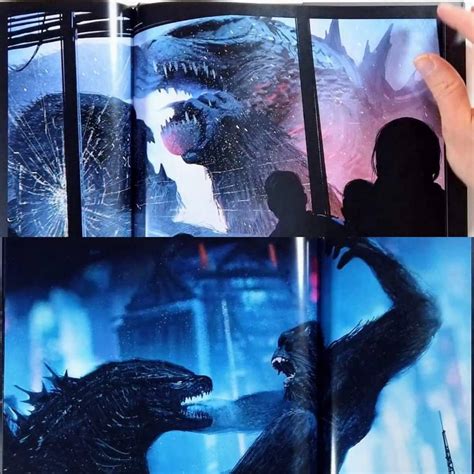 Two Concept art of Godzilla and Kong battled In HK by Ian2024 on DeviantArt