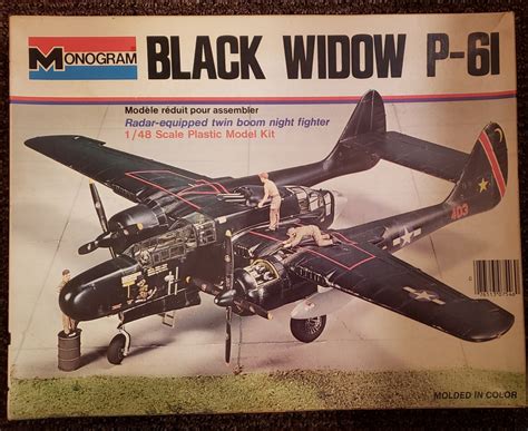 Buffalo Road Imports. P-61 Black Widow AIRPLANE PROP FIGHTER Plastic ...