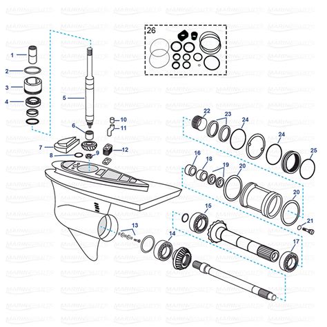 Volvo Penta Outdrive Parts Diagram