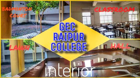 GEC RAIPUR interior view ️ ️ - YouTube