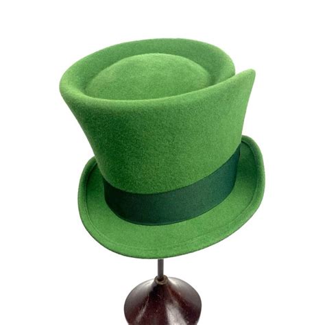 Green Top Hat - Etsy