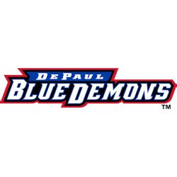 DePaul Blue Demons Wordmark Logo | SPORTS LOGO HISTORY