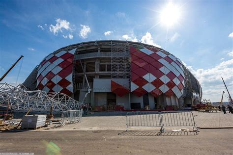 Otkritie Arena | FC Spartak | Moscow | stadium design | sport design | facade design | 2018 FIFA ...