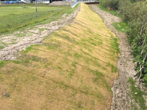 How coconut coir mat coir net used for soil erosion in the world ...