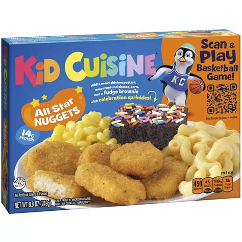 Kid Cuisine All Star Nuggets Frozen Meal - Shop Entrees & Sides at H-E-B