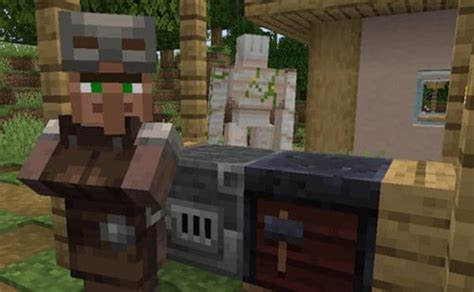 How to Make an Armorer Villager in Minecraft?