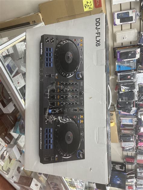 4-канальний DJ контролер Pioneer DDJ-FLX6 для Rekordbox і Serato DJ Pro в наявності на продаж ...