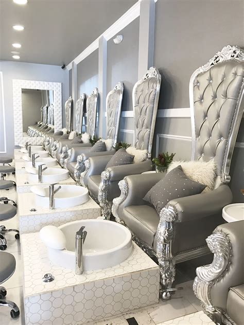 Luxury Nail Salon Furniture Pedicure Sink And Bowl Foot Spa Chairs Modern Pedicure Chair - Buy ...