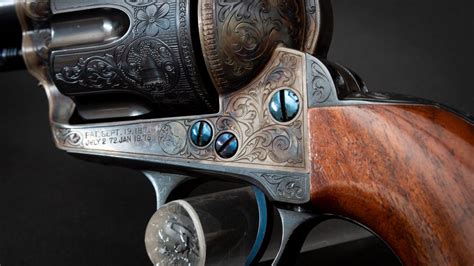 Colt SAA Revolver, Engraved by Lee Griffiths - Turnbull Restoration