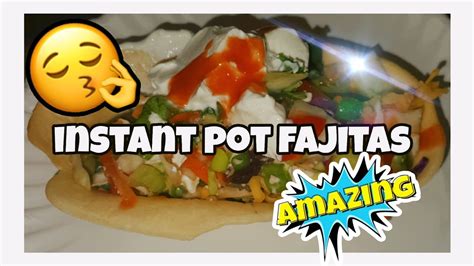 THIS SUPER FAST EASY INSTANT POT FAJITAS RECIPE WILL BE YOUR FAMILIES ...