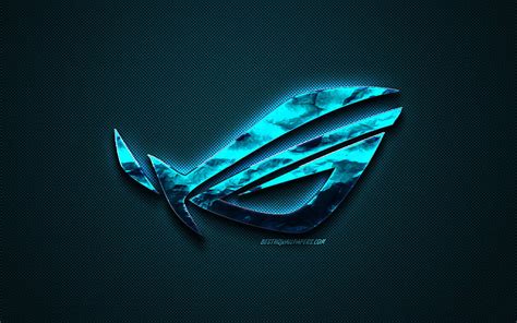 Rog Blue Wallpaper 4K