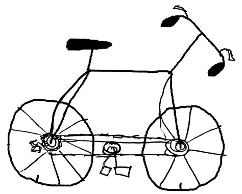 How To Draw A Bike For Kids - Cliparts.co