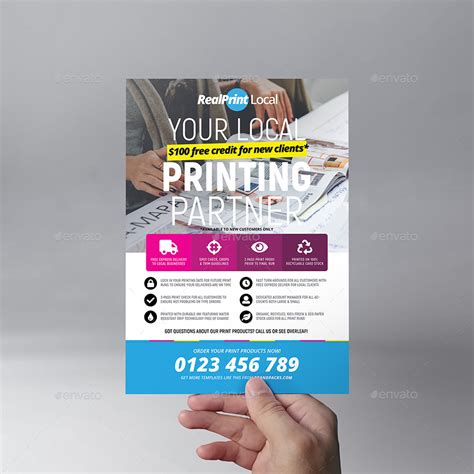 Printing Shop Flyer / Poster, Print Templates | GraphicRiver