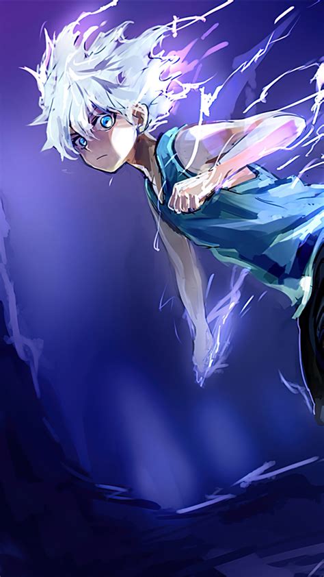 Killua Zoldyck Hunter X Hunter Anime Hd Phone Wallpaper Rare Gallery | Porn Sex Picture