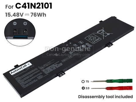 Asus TUF DASH F15 FX517ZR long life replacement battery | Canada Laptop ...