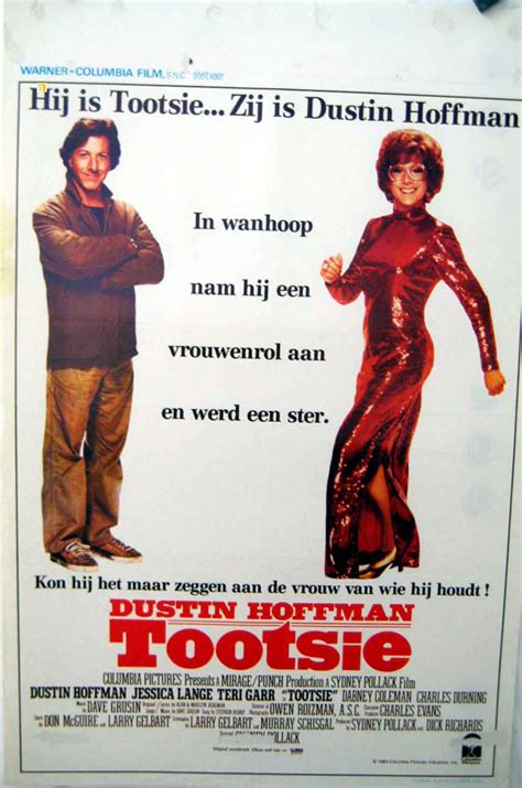 "TOOTSIE" MOVIE POSTER - "TOOTSIE" MOVIE POSTER