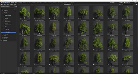 Low Poly Trees Blender 3D model Library - Tutorials, Tips and Tricks - Blender Artists Community