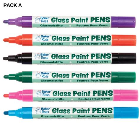 Glass Paint Pens | Baker Ross