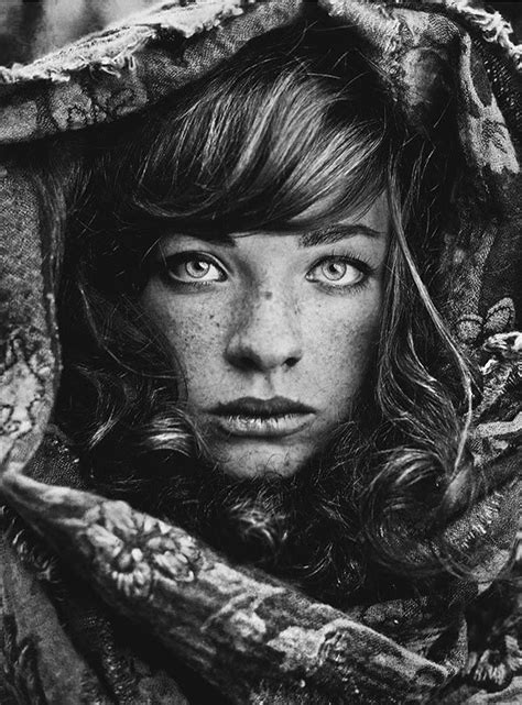 Black and white portrait photography by Daria Pitak from Poland. Model ...