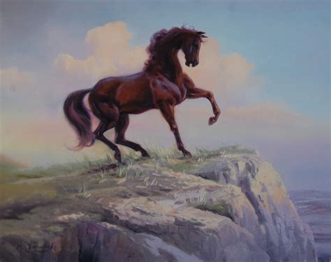 Mike Jaroszko: Wild or Domesticated, Horses are Amazing in Art.