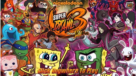 Nick Games: Super Brawl 3 Good Vs. Evil [Gameplay/Walkthrough/Playthrough] - YouTube