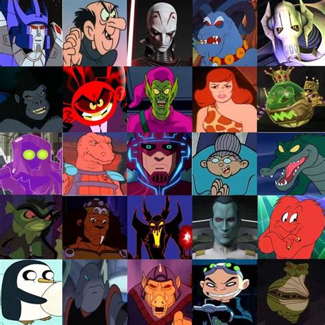 'G' Cartoon Villains Quiz - By ddd62291