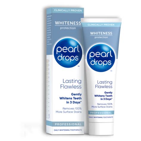 Buy Pearl Drops Whiteness Protection Lasting Flawless Toothpaste 2 x 75 ml | توصيل Taw9eel.com