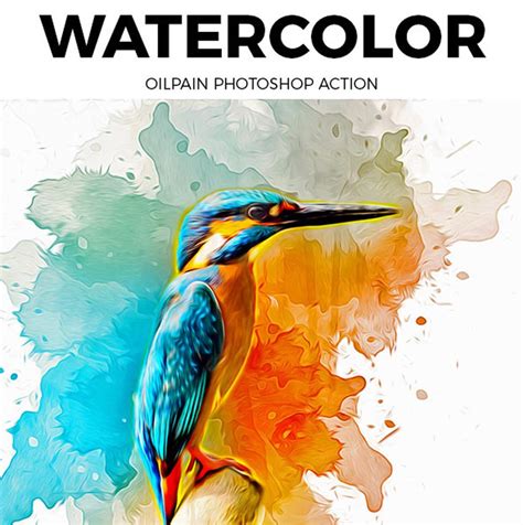 25 Cool Photoshop Watercolor Effects & Filters With Texture