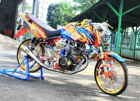 Modifikasi Honda Tiger 2000 - Ponorogo, Pesona Herex Racing Bertema Hotwheels, Siap Ngaspal ...