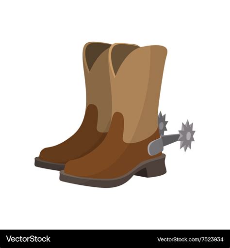 Cowboy Boots Cartoon
