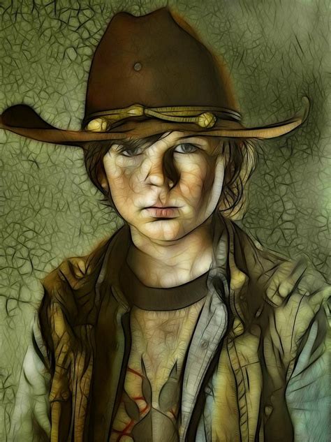 66 best images about Carl Grimes - Fan Art on Pinterest | Rick and, Cover art and Cartoon