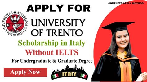 University of Trento Scholarships 2024-25 in Italy (Funded) - Schooltrendy