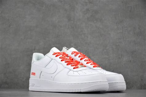 Nike Air Force 1 Low Supreme White – RABBITKICKS