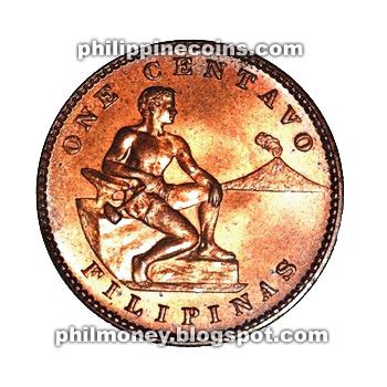 Philippine Money - Peso Coins and Banknotes: 1 Centavo Coin - American ...