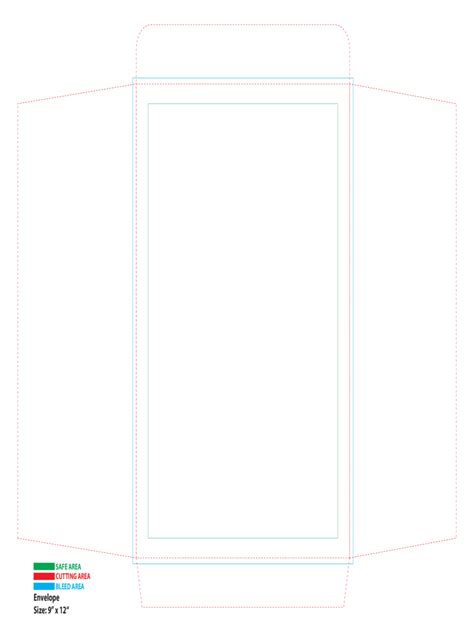 A4 Envelope Template