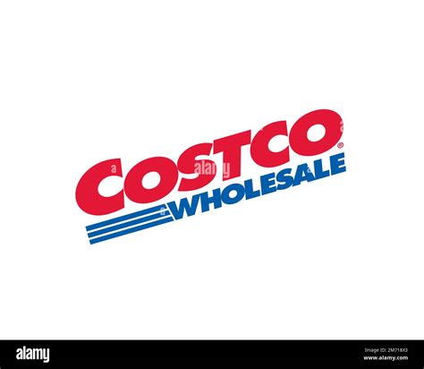 Costco, Rotated Logo, White Background Stock Photo - Alamy