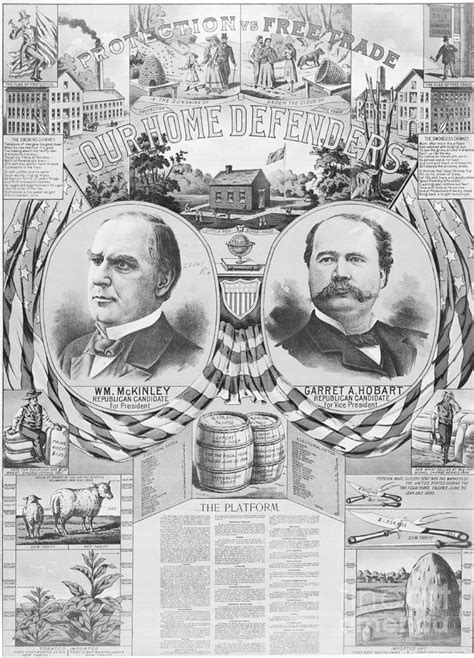 William Mckinley Election Poster Photograph by Bettmann - Fine Art America