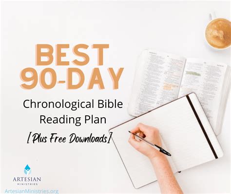 Cover - Best 90-Day Chronological Bible Reading Plan - Artesian Ministries