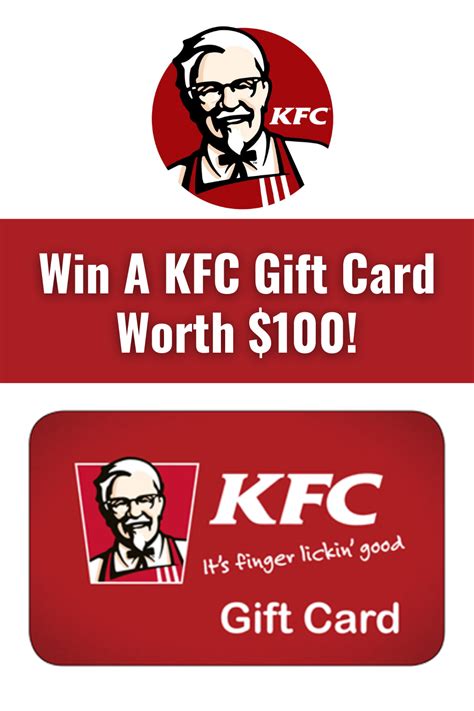 Win A KFC Gift Card in 2021 | Best gift cards, Cards, Amazon gift card free