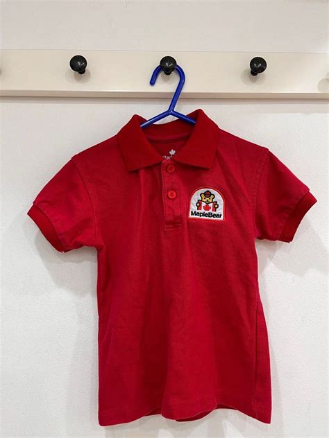 MapleBear School Uniform (Girl) in Size S, Babies & Kids, Babies & Kids ...