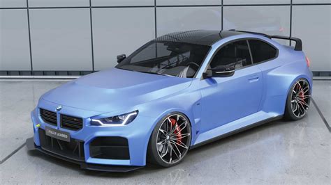 BMW M2 G87 Widebody Rendering Needs To Happen For Real