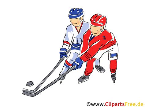 Ice hockey world championship illustration, clip art, image, comic, cartoon free