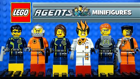 LEGO® Agents Elite Team Official Minifigure Collection - YouTube