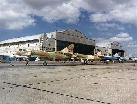 A-4 Skyhawks assigned to the Navy Fighter Weapons School (TOPGUN ...