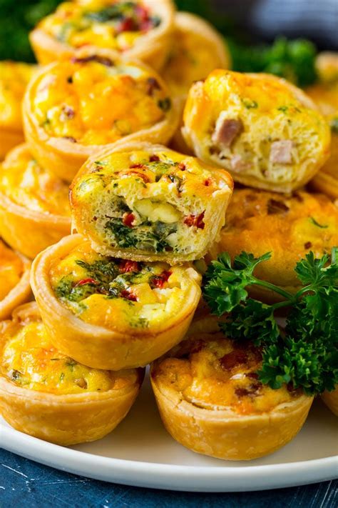 Mini Quiche Recipe (3 Flavors!) - Dinner at the Zoo