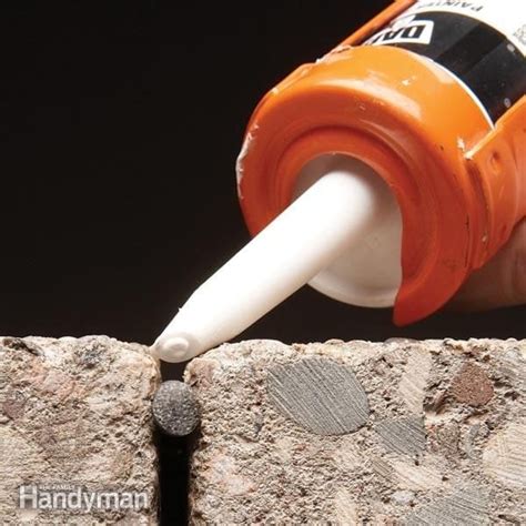 How to Caulk Concrete | The Family Handyman